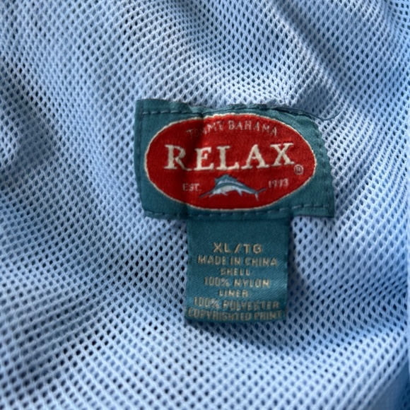 Tommy Bahama Relax swim shorts bathing suit trunks lined floral tropical Size XL - Picture 10 of 16